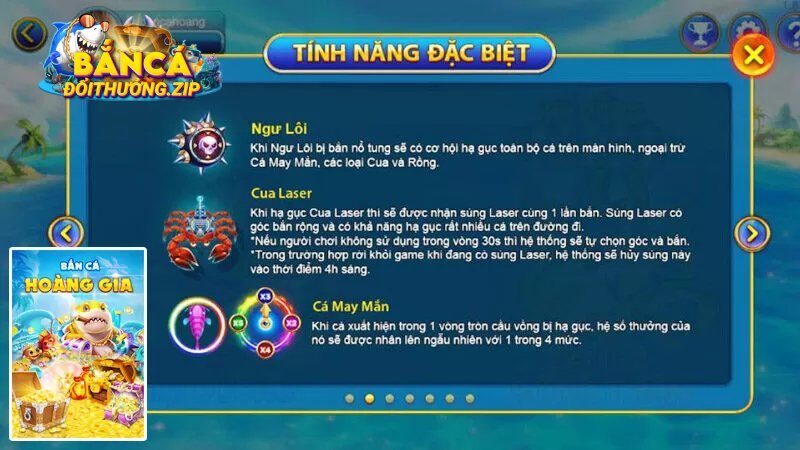 Bắn cá hoàng gia giao diện cực đẹp